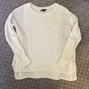 White like new sweater